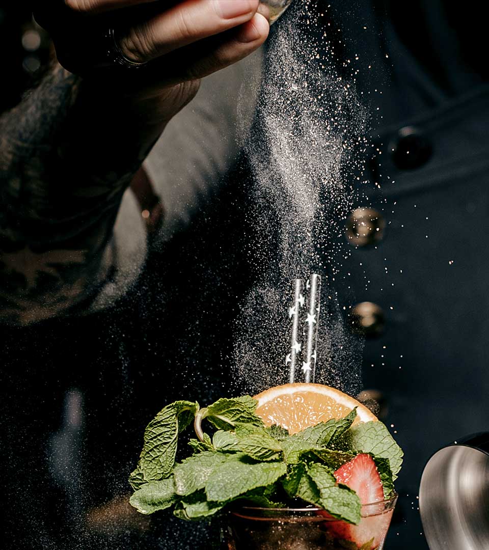 Chef preparando un menú exclusivo